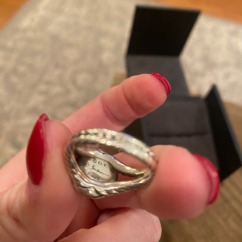 David Yurman Albion Pearl Ring - Picture 5 of 6